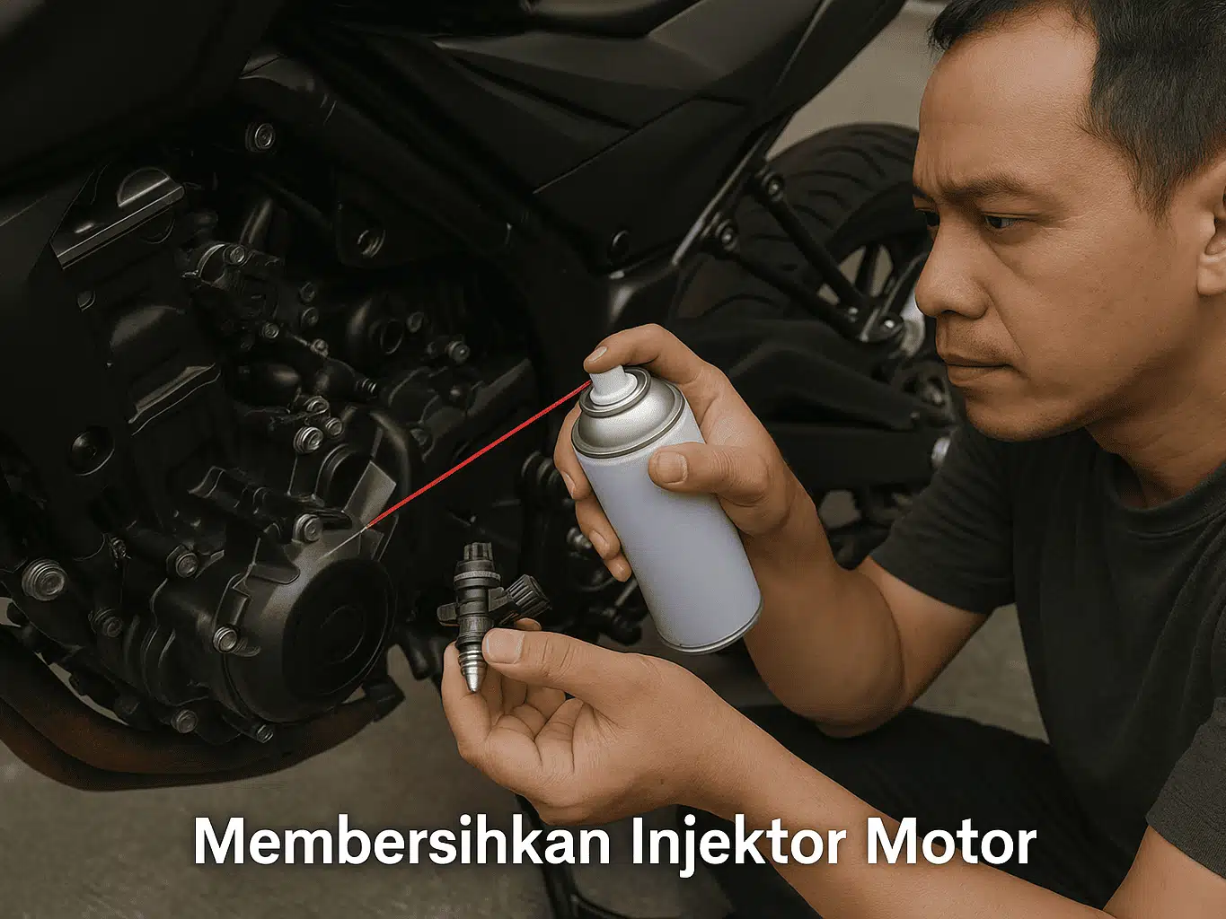 Cara Membersihkan Injektor Motor agar Mesin Tetap Bertenaga dan Irit BBM